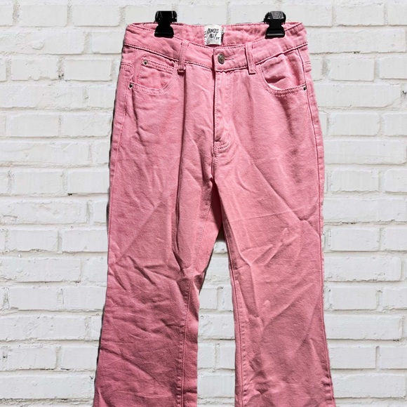 Princess Polly Jeans Pink Princess Polly Flare Jeans Poshmark